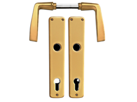 Kvaka za drvena vrata Modern ključ bronzana 1600.07.221