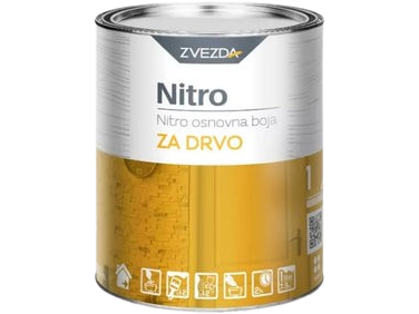 Osnovna boja za metal Nitro siva 750ml